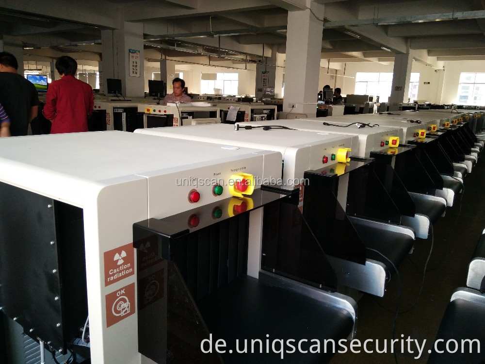 Uniqscan Röntgen-Gepäckscanner SF6550 Sicherheitskontrollsystem für Flughafen